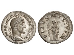 Denario. 235-238 d.C. MAXIMINO I. Anv.: IMP. MAXIMINVS PIVS AVG. ...