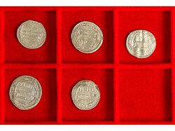 Lote 5 monedas Dirhem. Todos diferentes y clasificables. A EXAMINAR. ...