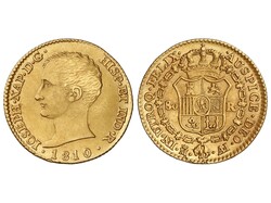 80 Reales. 1810. MADRID. A.I. 6,73 grs. (Anverso posiblemente ...