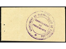 Vale por 10 Quilos de Pan al precio de 8 Pesetas y 70 Céntimos. ...