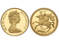 2 Pounds. 1979. ELIZABETH II. 16,26 grs. AU (917). Fr-5; KM-28. ...