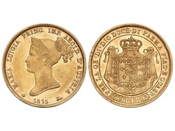 40 Lire. 1815. MARIA LUIGIA D´AUSTRIA. PARMA. 12,88 grs. AU (900). ...