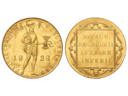 Ducat. 1928. WILHELMINA. 3,49 grs. AU (983). (Ínfimas marquitas). ...