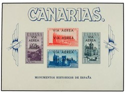 5960: Spanien Kanarischen Inseln Flugpost. - Flugpostmarken