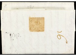 ESPAÑA: PREFILATELIA. 1763. GENOVA a CADIZ. Uno de los primeros ...