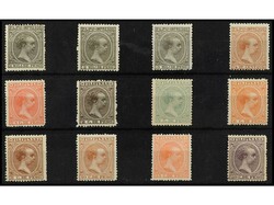 FILIPINAS. SERIE COMPLETA. 12 valores. Mayoría bien centrados. 5 cts ...