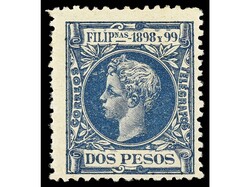 COLONIAS ESPAÑOLAS: FILIPINAS. SERIE COMPLETA, 20 valores. Mayoría ...