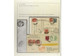 LOTES y COLECCIONES. CORREO AÉREO. VUELOS POR GRAF ZEPPELIN. 1930-33 ...