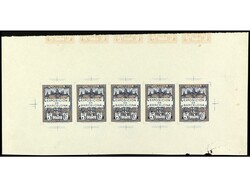 ESPAÑA: AYUNTAMIENTO DE BARCELONA. CONGRESO FILATÉLICO. PRUEBA DEL ...