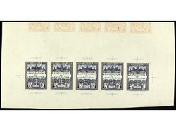 ESPAÑA: AYUNTAMIENTO DE BARCELONA. CONGRESO FILATÉLICO. PRUEBA DEL ...