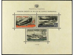 ESPAÑA. Hoja Bloque. LUJO. Cert. COMEX. Ed.781