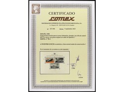 ESPAÑA. Hoja Bloque. LUJO. Cert. COMEX. Ed.781
