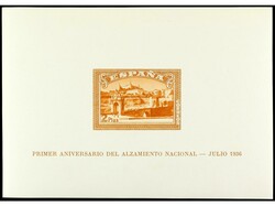 ESPAÑA. HB SIN DENTAR. Ed.838/9. Cat. 1.250€