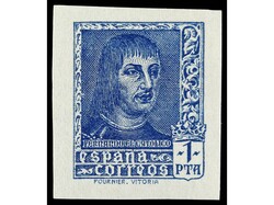 ESPAÑA. SERIE COMPLETA. 2 valores. SIN DENTAR. NO EXPENDIDOS. LUJO. ...