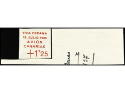 ESPAÑA: CANARIAS. PRUEBA de la habilitación de +1,25 pts. en rojo ...