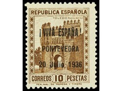 ESPAÑA E. LOCALES PATRIOTICAS: PONTEVEDRA. SERIE COMPLETA, 19 ...