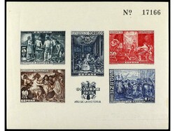 ESPAÑA: BENEFICENCIA. HB. Dentada y sin dentar. Ed.34 y 35. Cat. ...