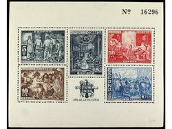 ESPAÑA: BENEFICENCIA. HB. Dentada y sin dentar. Ed.34 y 35. Cat. ...