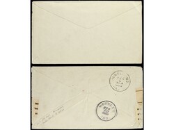 CUBA: OCUPACION ESTADOS UNIDOS. 1899 (Febrero y Mayo). Dos cartas ...