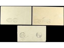 CUBA: OCUPACION ESTADOS UNIDOS. 1899. Tres sobres circulados con ...