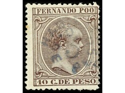 COLONIAS ESPAÑOLAS: FERNANDO POO. SERIE COMPLETA. 9 valores. Ed. 35 ...