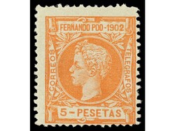 COLONIAS ESPAÑOLAS: FERNANDO POO. SERIE COMPLETA, 8 valores. Ed ...