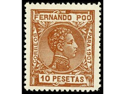 COLONIAS ESPAÑOLAS: FERNANDO POO. SERIE COMPLETA. 16 valores. Bien ...