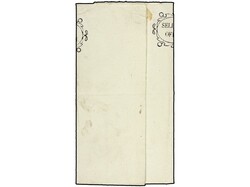 ESPAÑA: PREFILATELIA. 1841. LA PALMA a VILLALBA. Carta completa ...