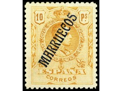 COLONIAS ESPAÑOLAS: MARRUECOS. SERIE COMPLETA, 14 valores. Ed.29/42. ...
