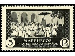COLONIAS ESPAÑOLAS: MARRUECOS. SERIE COMPLETA, 15 valores. Ed.133/47 ...