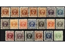 COLONIAS ESPAÑOLAS: PUERTO RICO. SERIE COMPLETA habilitados MUESTRA. ...