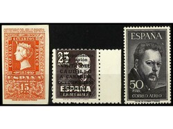 ESPAÑA. II CENTENARIO. Colección montada en álbum, período ...