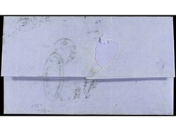 CHILE. (1870 ca.). VALPARAÍSO a COSTA RICA. Circulada con sellos ...