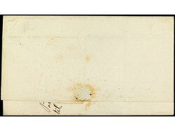 ANTILLAS DANESAS. 1872. ST. THOMAS a LONDRES. Circulada con sello ...