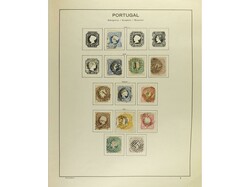 LOTES y COLECCIONES. PORTUGAL y COLONIAS. Colección montada en ...