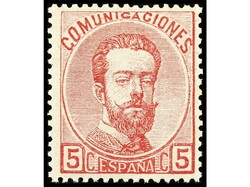 ESPAÑA. 5 céntimos rosa. LUJO. Ed.118