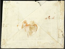 ESPAÑA: PREFILATELIA. 1795 ca. ÁFRICA. Sobre sin fechar de CEUTA a ...