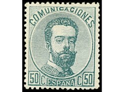 ESPAÑA. 50 céntimos verde. LUJO. Ed.126