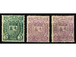 ESPAÑA. 5 c. y 10 c., bien centrados. Ratos en esta calidad. Se ...