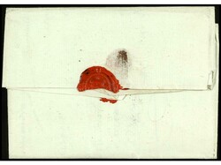 ESPAÑA: PREFILATELIA. 1781. SANTANDER a MADRID. Marca en negro ...