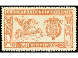 ESPAÑA. 20 cts. rojo. Centraje perfecto. LUJO. Ed.256. Cat. 240€