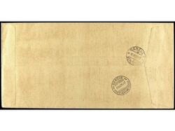 ESPAÑA. 1929. MADRID a GINEBRA. Serie completa en carta circulada, ...