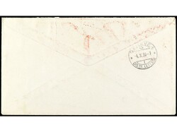 ESPAÑA. 1930. SEVILLA a GINEBRA. 4 y 10 pts. en carta circulada, al ...
