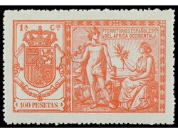 AFRICA. AFRICA OCCIDENTAL. 1911. FISCALES. Serie completa, ...