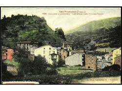 COLONIAS ESPAÑOLAS: ANDORRA. 1930. ANDORRA a SUIZA. Tarjeta Postal ...
