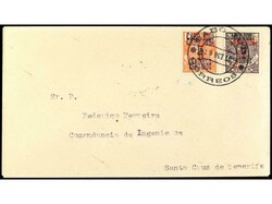 COLONIAS ESPAÑOLAS: CABO JUBY. 1916. CABO JUBY a SANTA CRUZ DE ...