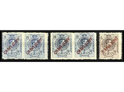 COLONIAS ESPAÑOLAS: CABO JUBY. 25 c. y 50 c., pareja, uno ´J´ ...