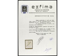 COLONIAS ESPAÑOLAS: CABO JUBY. 2 cts. castaño claro. Sombras del ...