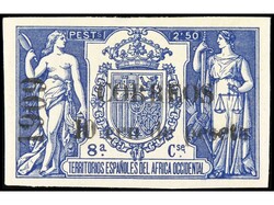 COLONIAS ESPAÑOLAS: ELOBEY, ANNOBON Y CORISCO. 10 c. s. 2,50 pts. ...