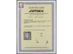 COLONIAS ESPAÑOLAS: FERNANDO POO. 20 cents. castaño, mat. ovalado ...